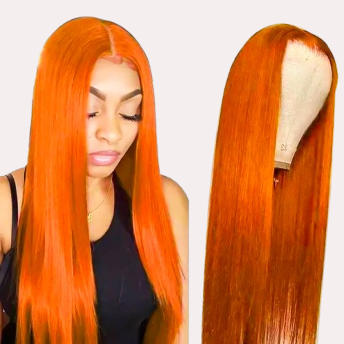 Ginger Straight Virgin Lace Wig