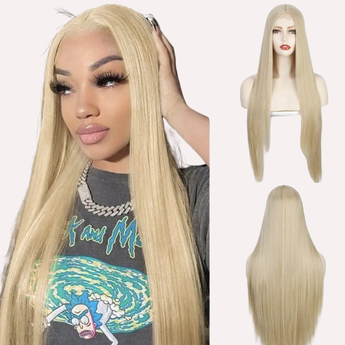 HD Lace Ash Blonde Synthetic Wig