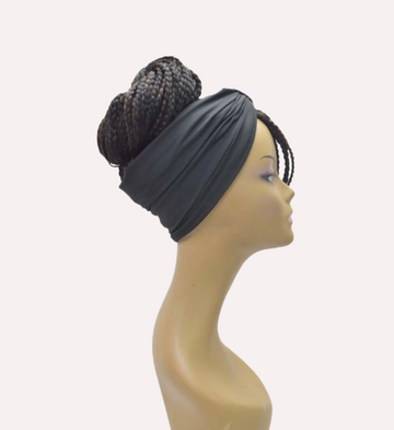Braided Turban Wrap Synthetic Headband Wig